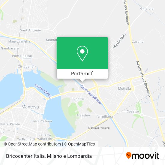 Mappa Bricocenter Italia