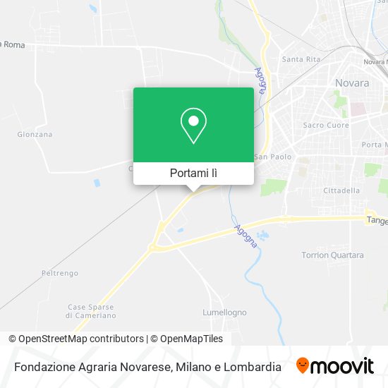 Mappa Fondazione Agraria Novarese