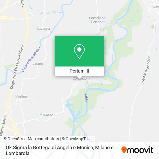 Mappa Ok Sigma la Bottega di Angela e Monica
