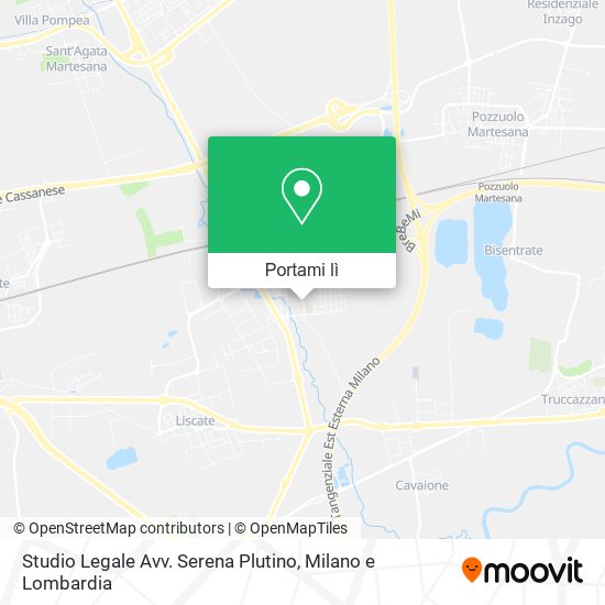 Mappa Studio Legale Avv. Serena Plutino