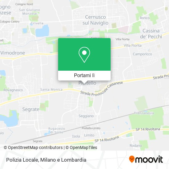 Mappa Polizia Locale