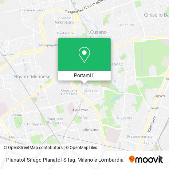 Mappa Planatol-Sifagc Planatol-Sifag