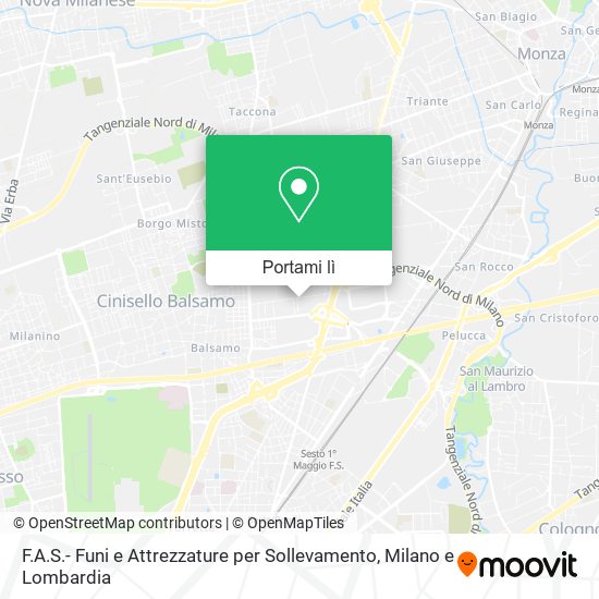 Mappa F.A.S.- Funi e Attrezzature per Sollevamento