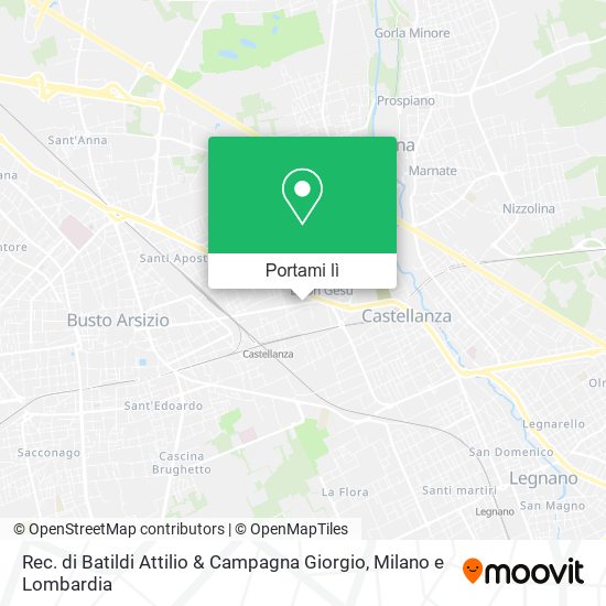 Mappa Rec. di Batildi Attilio & Campagna Giorgio