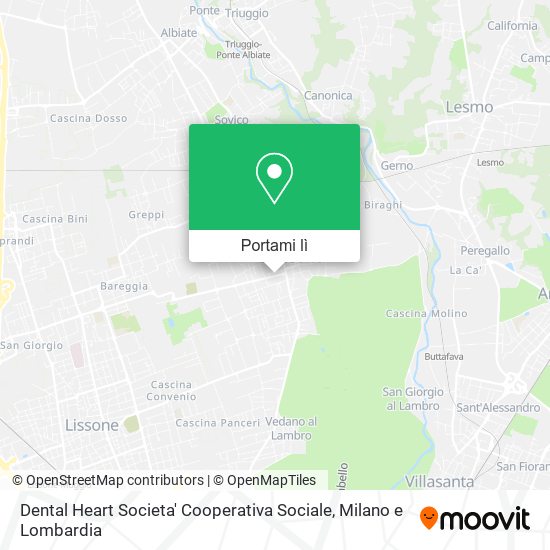 Mappa Dental Heart Societa' Cooperativa Sociale