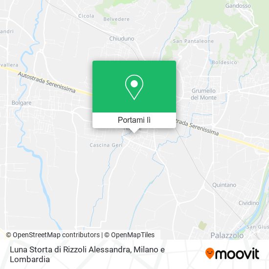 Mappa Luna Storta di Rizzoli Alessandra