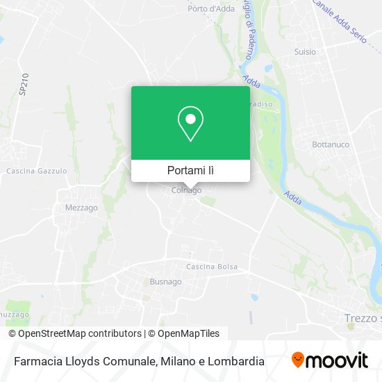 Mappa Farmacia Lloyds Comunale