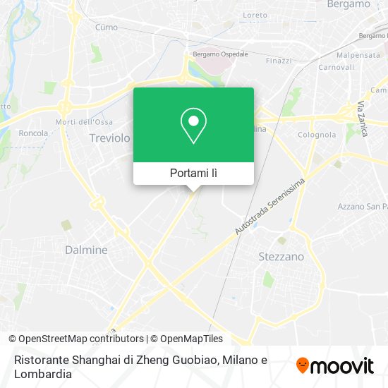 Mappa Ristorante Shanghai di Zheng Guobiao