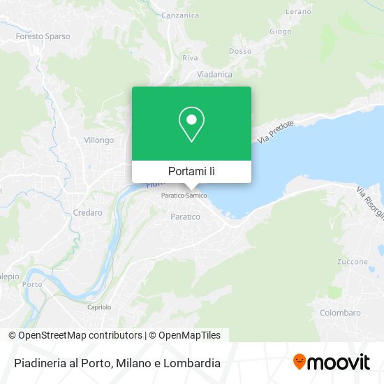 Mappa Piadineria al Porto