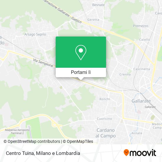 Mappa Centro Tuina