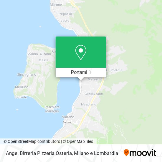 Mappa Angel Birreria Pizzeria Osteria