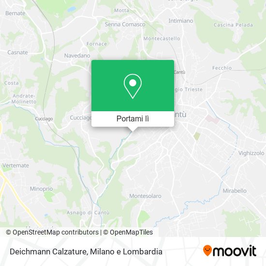 Mappa Deichmann Calzature