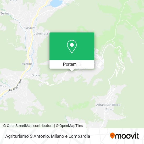 Mappa Agriturismo S.Antonio