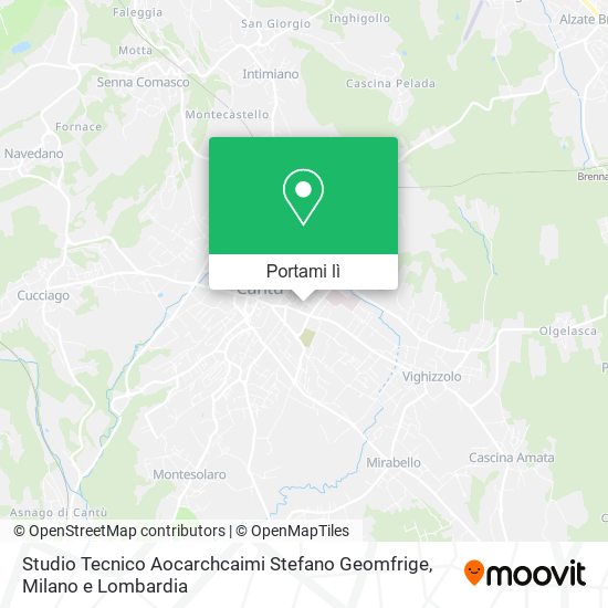 Mappa Studio Tecnico Aocarchcaimi Stefano Geomfrige