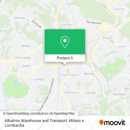 Mappa Albatros Warehouse and Transport
