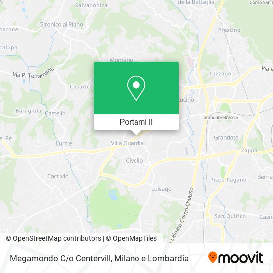 Mappa Megamondo C/o Centervill