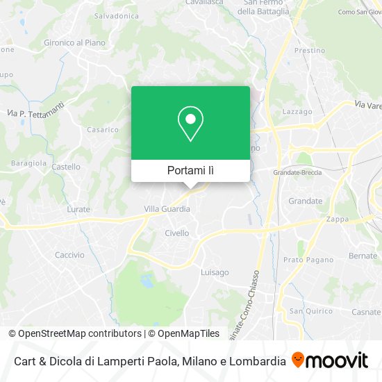 Mappa Cart & Dicola di Lamperti Paola