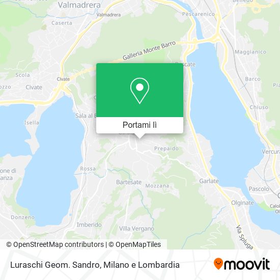 Mappa Luraschi Geom. Sandro