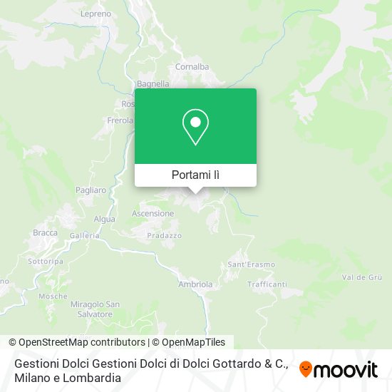 Mappa Gestioni Dolci Gestioni Dolci di Dolci Gottardo & C.