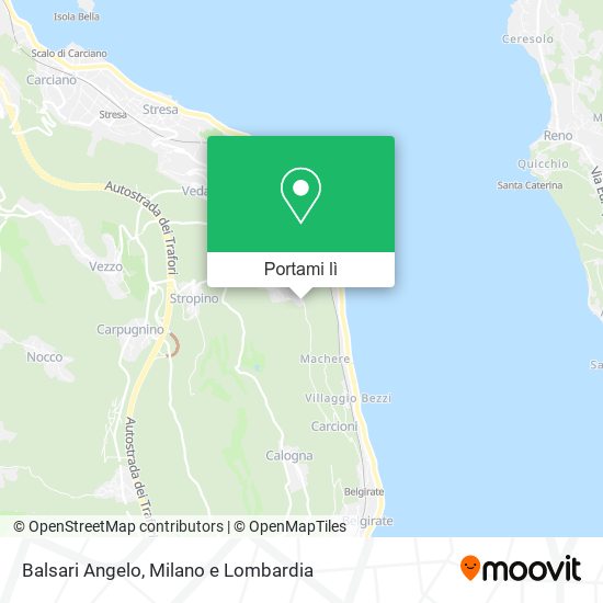 Mappa Balsari Angelo