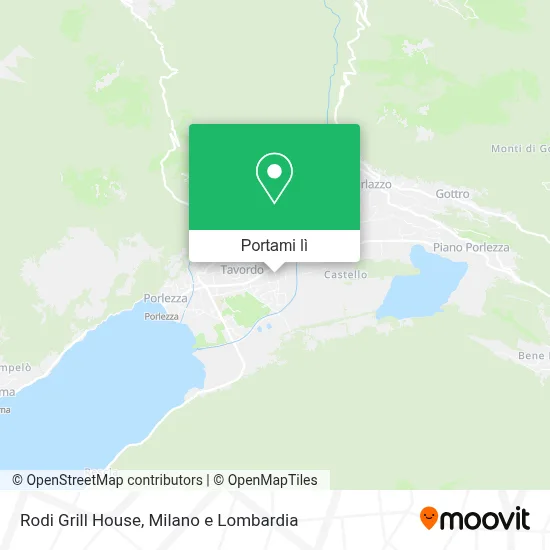 Mappa Rodi Grill House