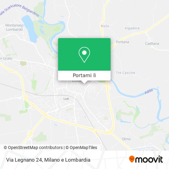 Mappa Via Legnano 24