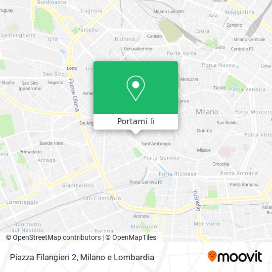 Mappa Piazza Filangieri 2