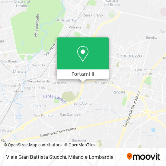 Mappa Viale Gian Battista Stucchi