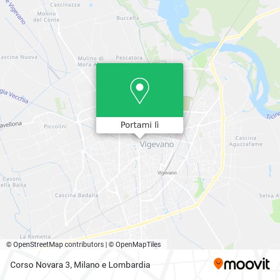 Mappa Corso Novara 3