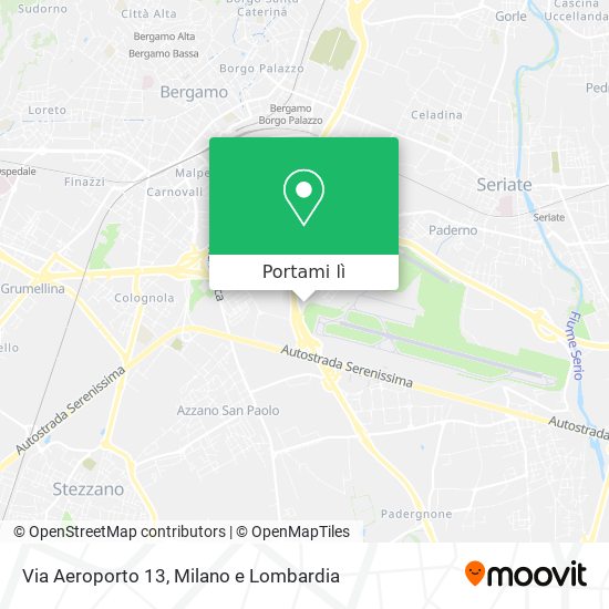 Mappa Via Aeroporto 13