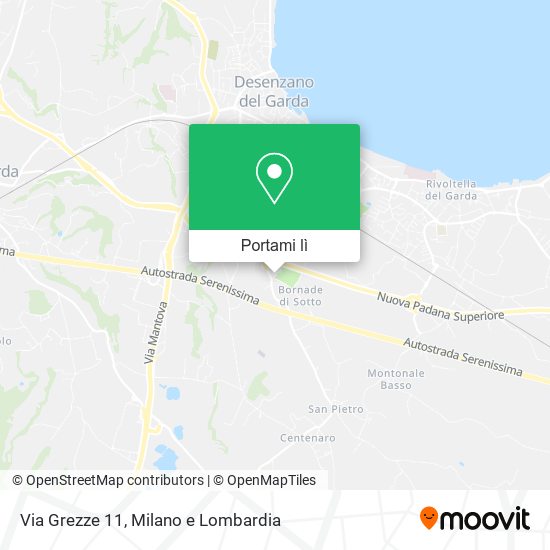 Mappa Via Grezze  11
