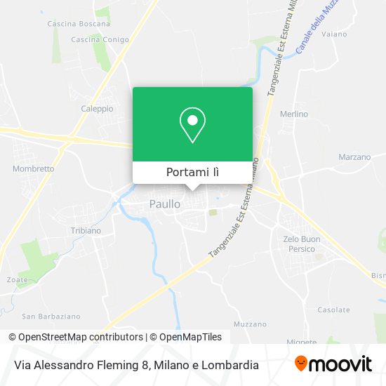 Mappa Via Alessandro Fleming 8