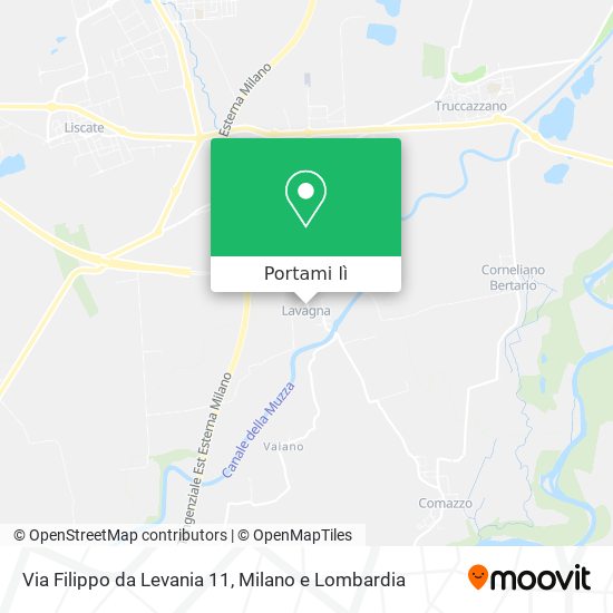 Mappa Via Filippo da Levania 11