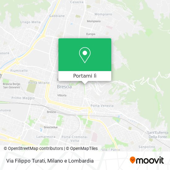 Mappa Via Filippo Turati