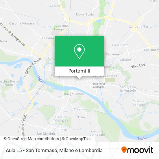 Mappa Aula L5 - San Tommaso