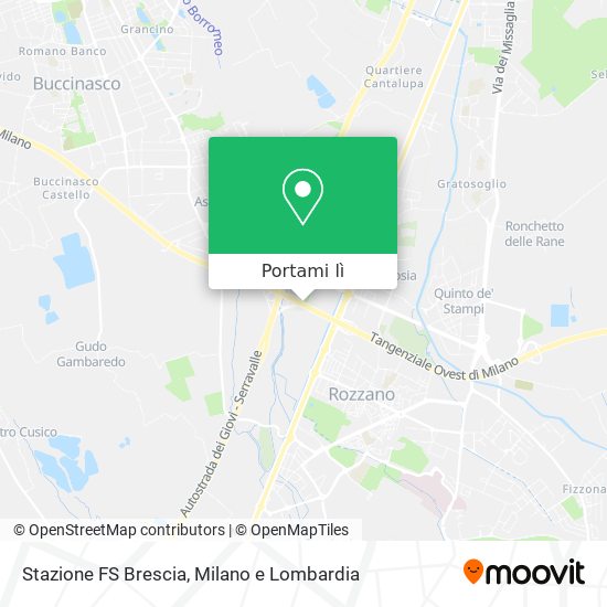 Mappa Stazione FS Brescia