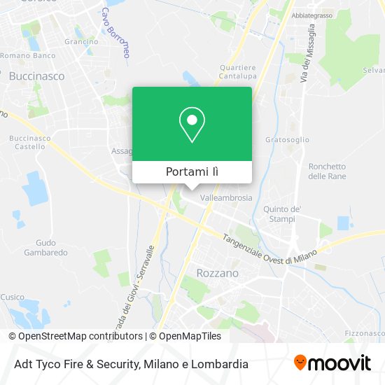 Mappa Adt Tyco Fire & Security