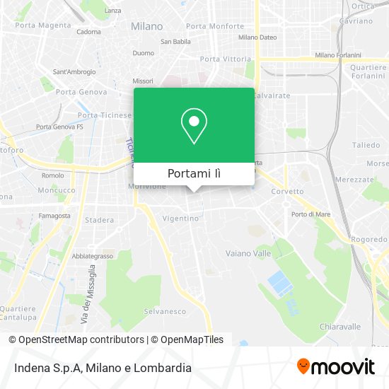 Mappa Indena S.p.A