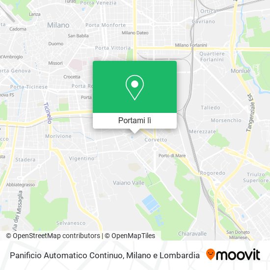 Mappa Panificio Automatico Continuo