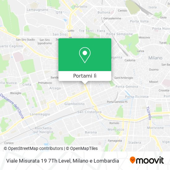 Mappa Viale Misurata 19 7Th Level