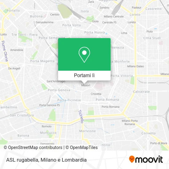 Mappa ASL rugabella