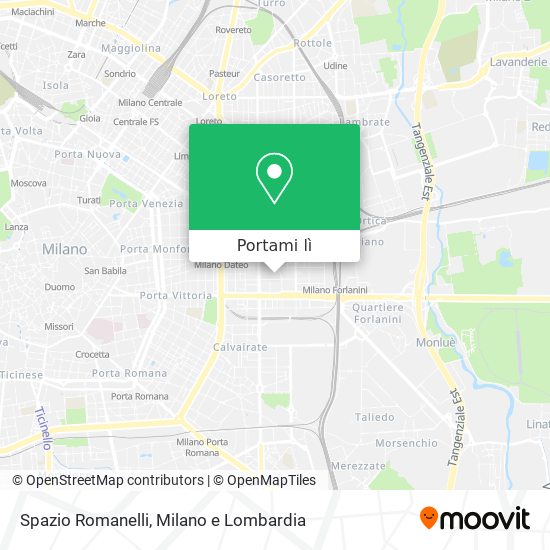 Mappa Spazio Romanelli