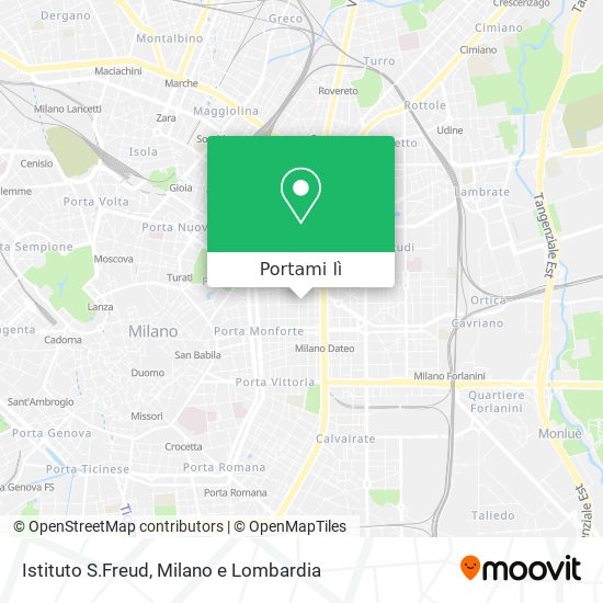 Mappa Istituto S.Freud