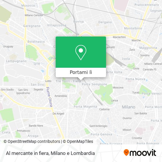 Mappa Al mercante in fiera