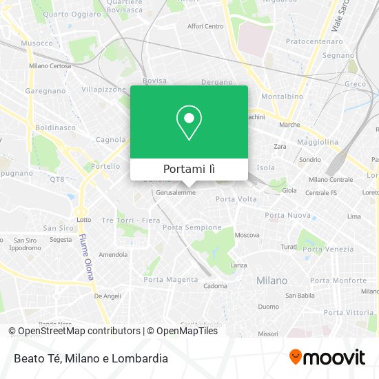 Mappa Beato Té