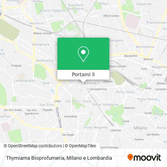 Mappa Thymiama Bioprofumeria