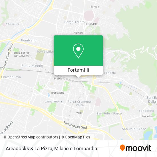 Mappa Areadocks & La Pizza