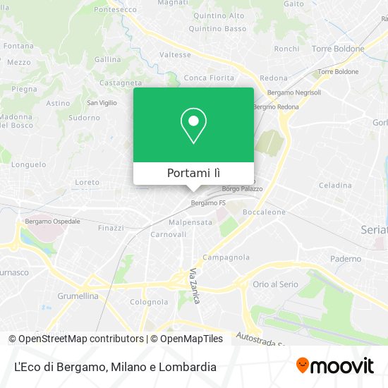 Mappa L'Eco di Bergamo