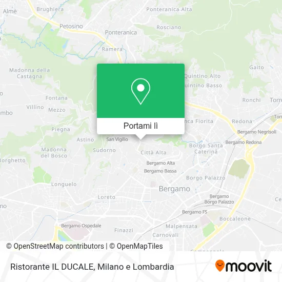 Mappa Ristorante IL DUCALE