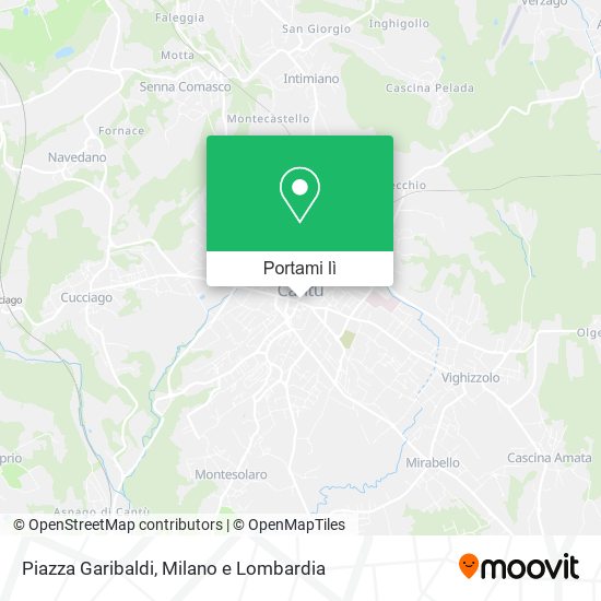 Mappa Piazza Garibaldi
